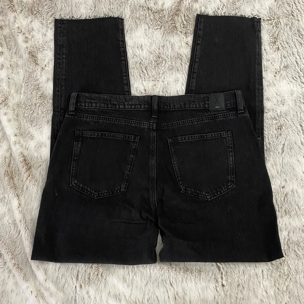 HALE Women Boyfriend Jeans | High Rise Straight Leg Boyfriend Jeans | Straight - Picture 8 of 11